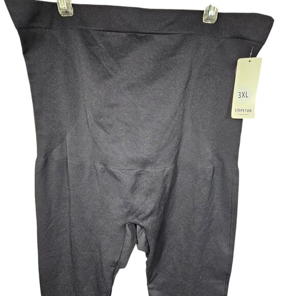 Empetua High-Waisted Shaping Leggings Black NWT Plus Size 3XL - Picture 3 of 11